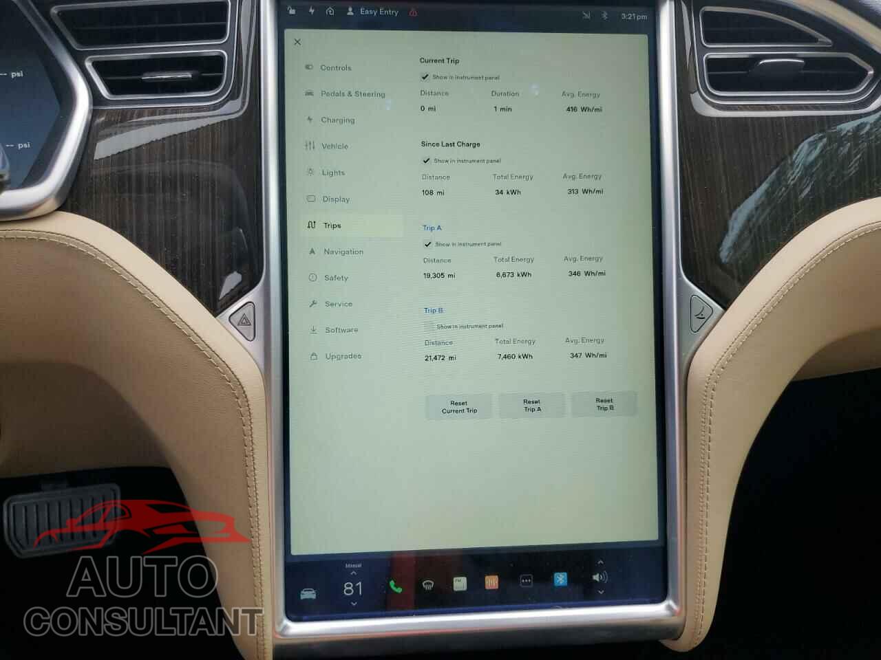 TESLA MODEL S 2013 - 5YJSA1DN0DFP20097