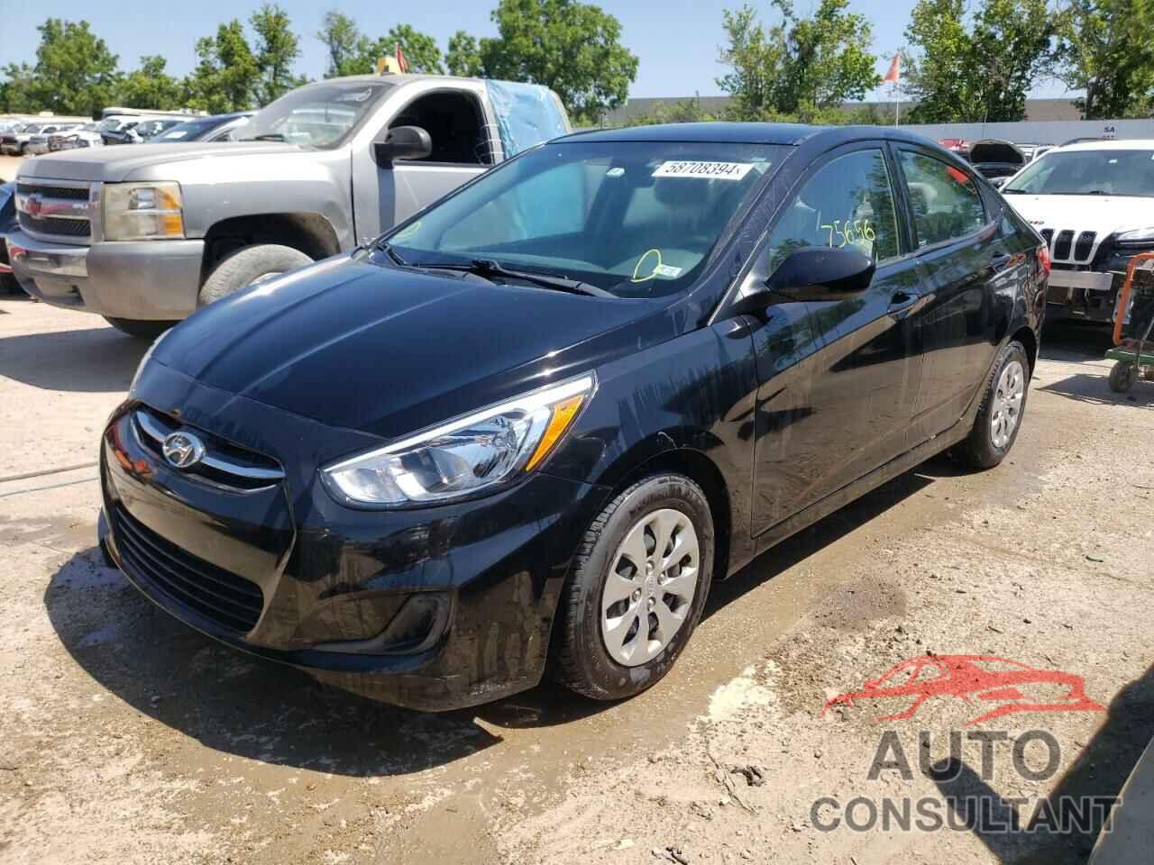 HYUNDAI ACCENT 2017 - KMHCT4AEXHU358907