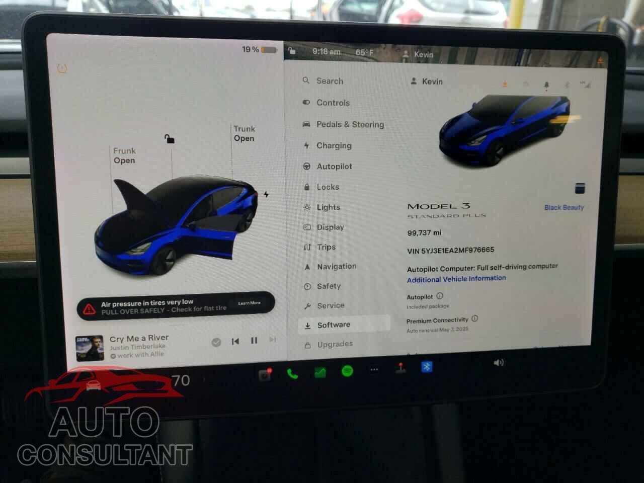 TESLA MODEL 3 2021 - 5YJ3E1EA2MF976665