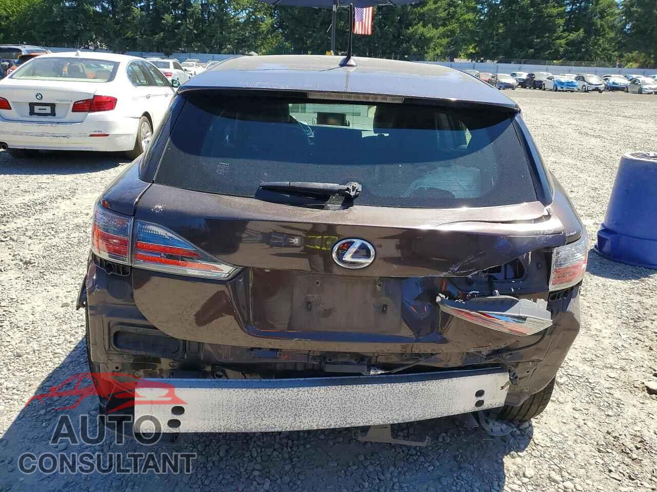 LEXUS CT 200 2012 - JTHKD5BH3C2111484