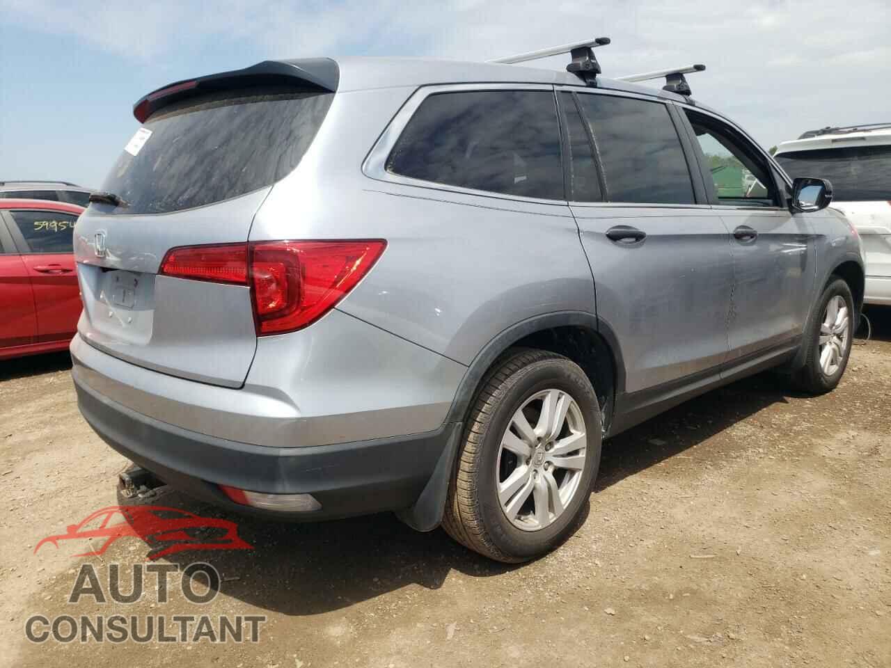 HONDA PILOT 2017 - 5FNYF5H14HB019899