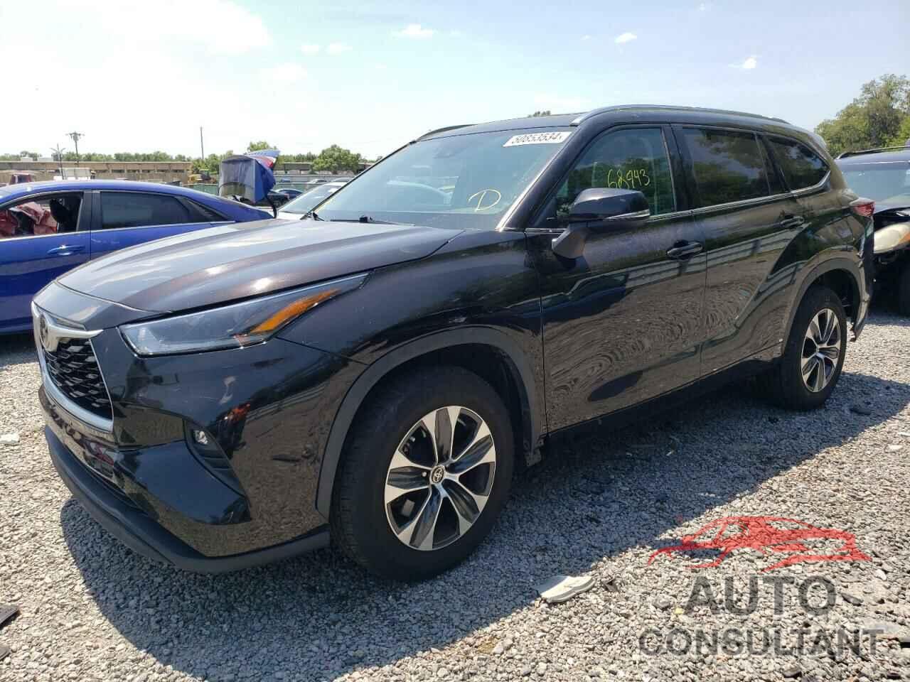 TOYOTA HIGHLANDER 2021 - 5TDGZRBH0MS100839