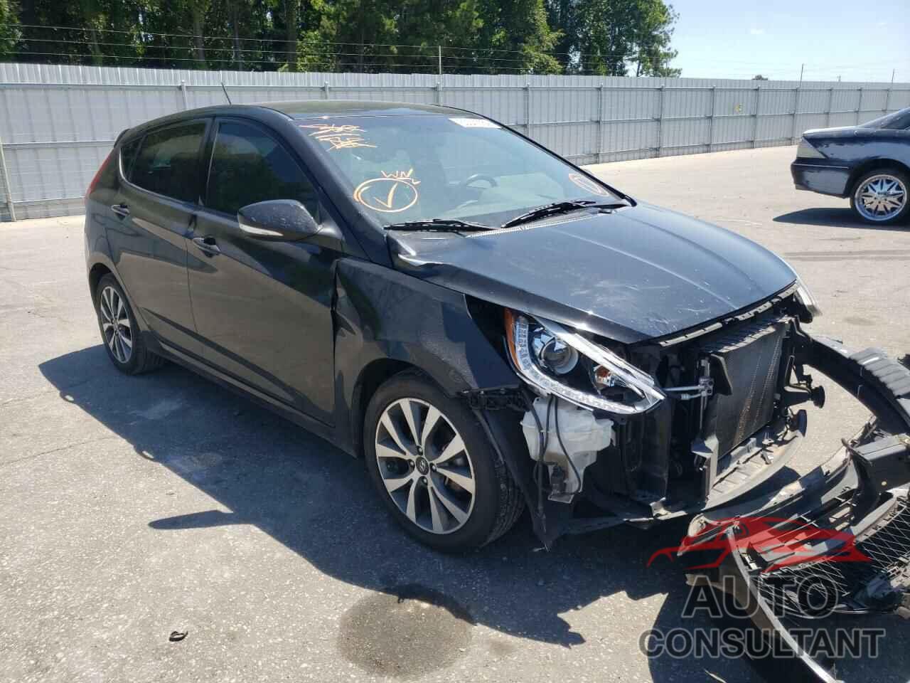 HYUNDAI ACCENT 2017 - KMHCU5AE2HU355339