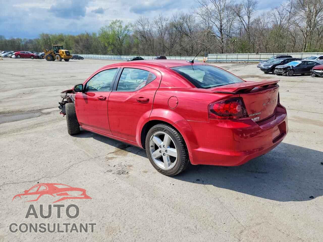 DODGE AVENGER 2013 - 1C3CDZCB0DN541002