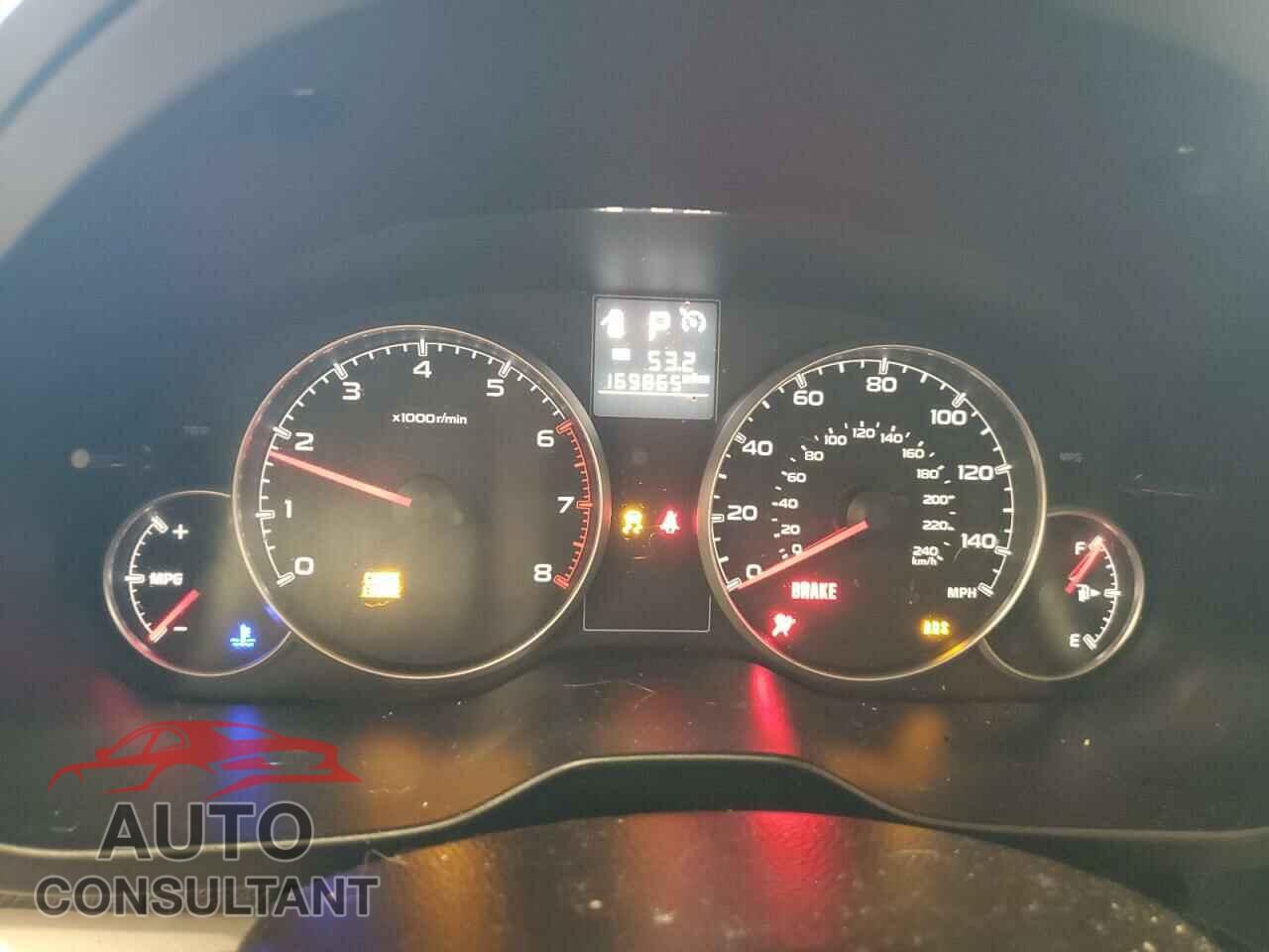 SUBARU OUTBACK 2014 - 4S4BRBCC1E3236187