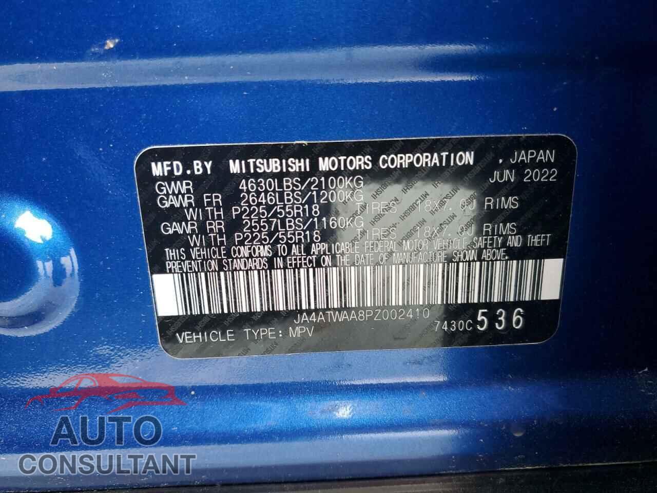 MITSUBISHI ECLIPSE 2023 - JA4ATWAA8PZ002410