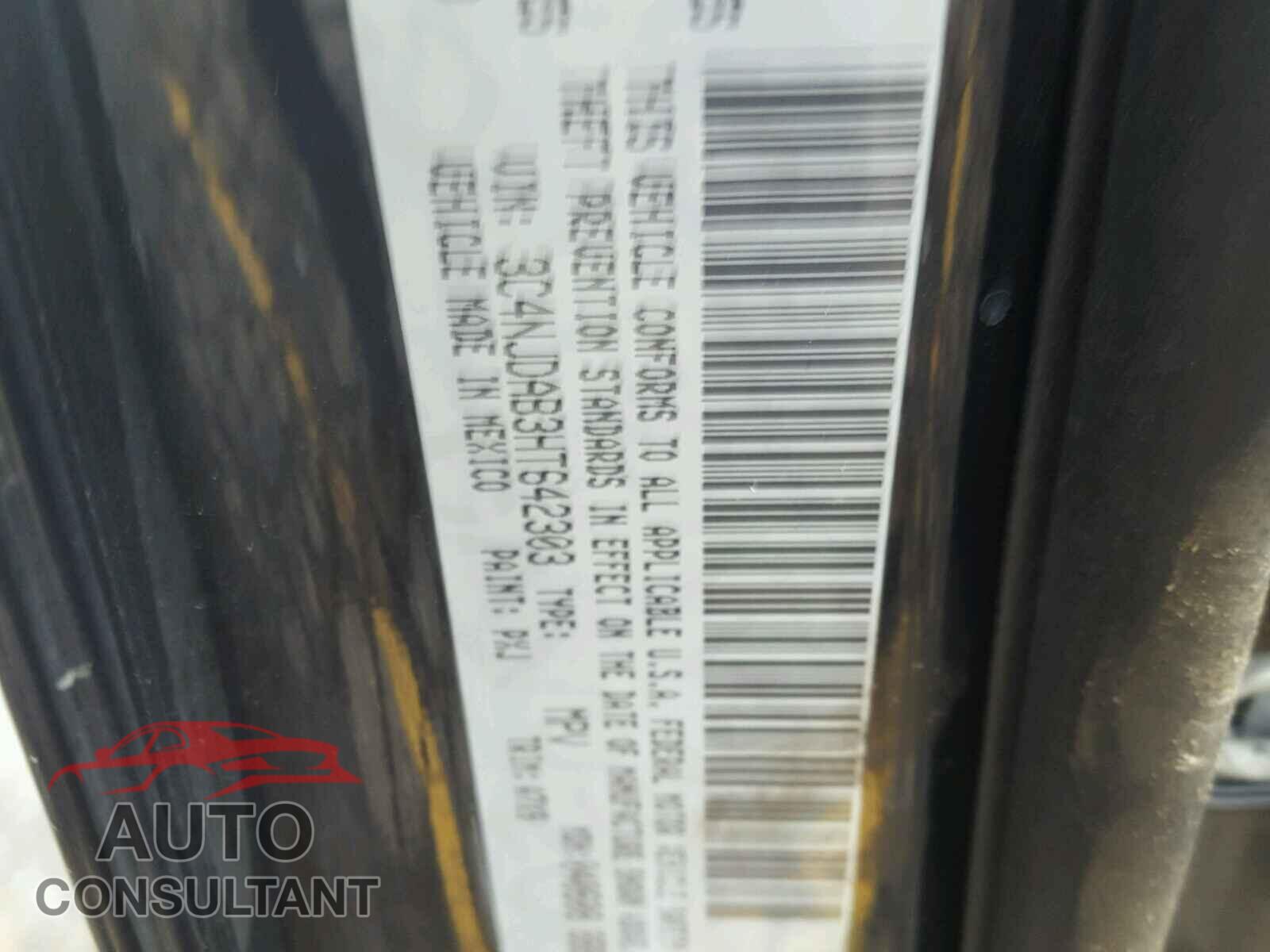 JEEP COMPASS SP 2017 - 3C4NJDAB3HT642303