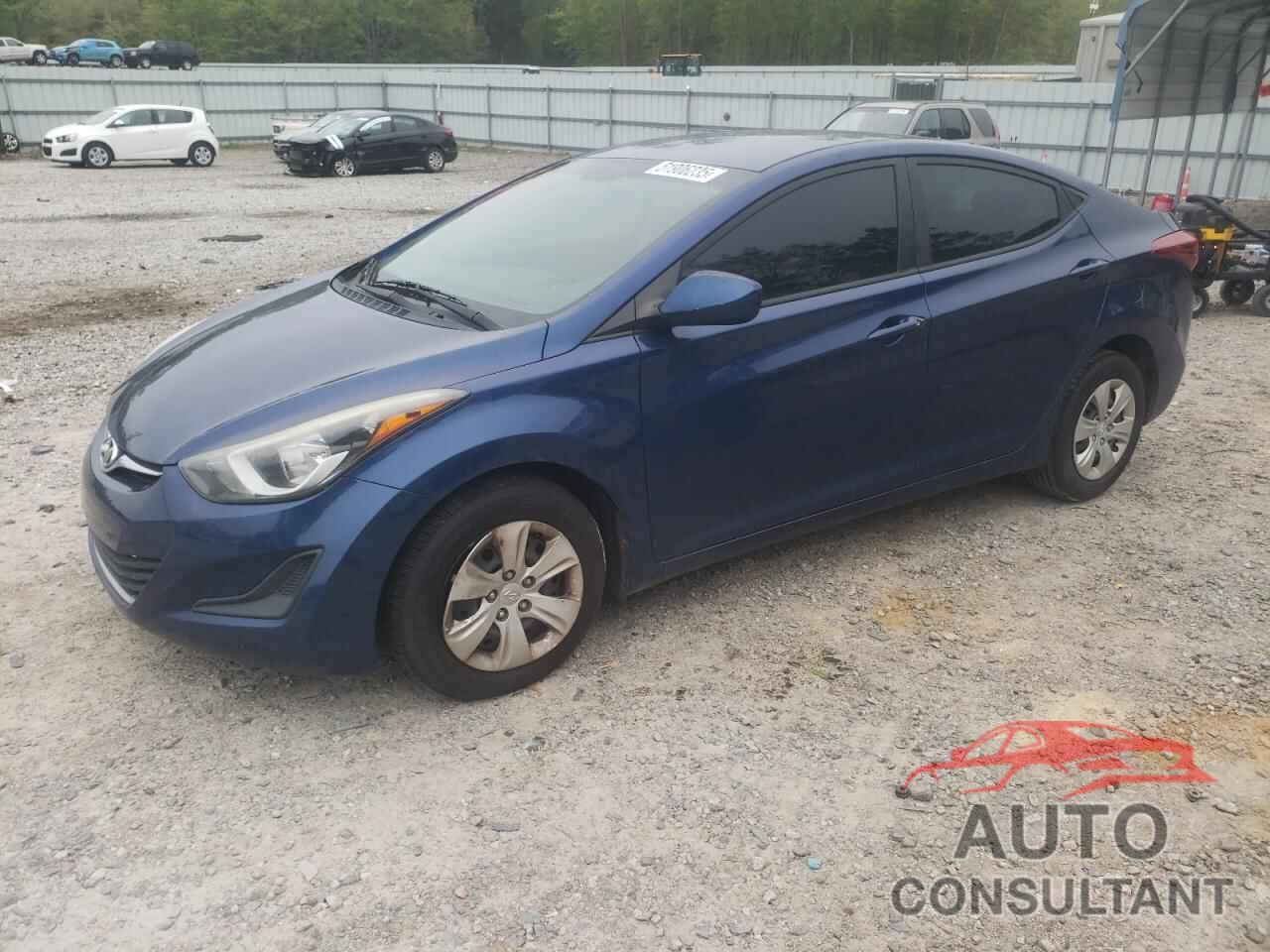 HYUNDAI ELANTRA 2016 - 5NPDH4AE9GH768956