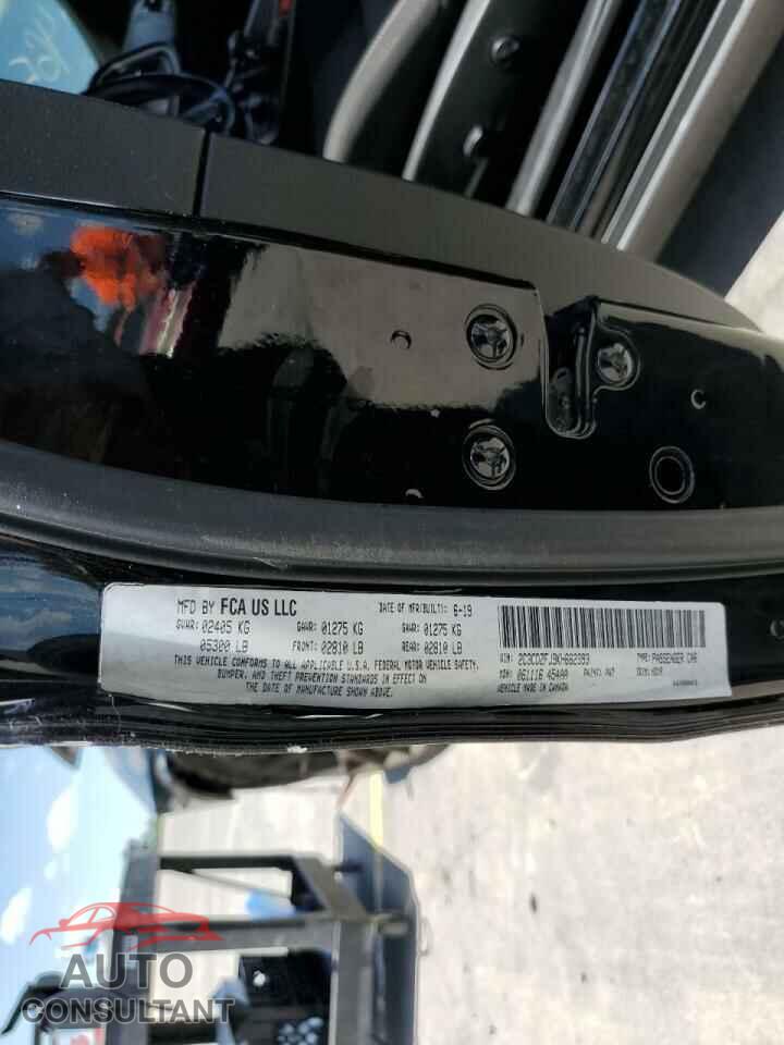 DODGE CHALLENGER 2019 - 2C3CDZFJ9KH662393