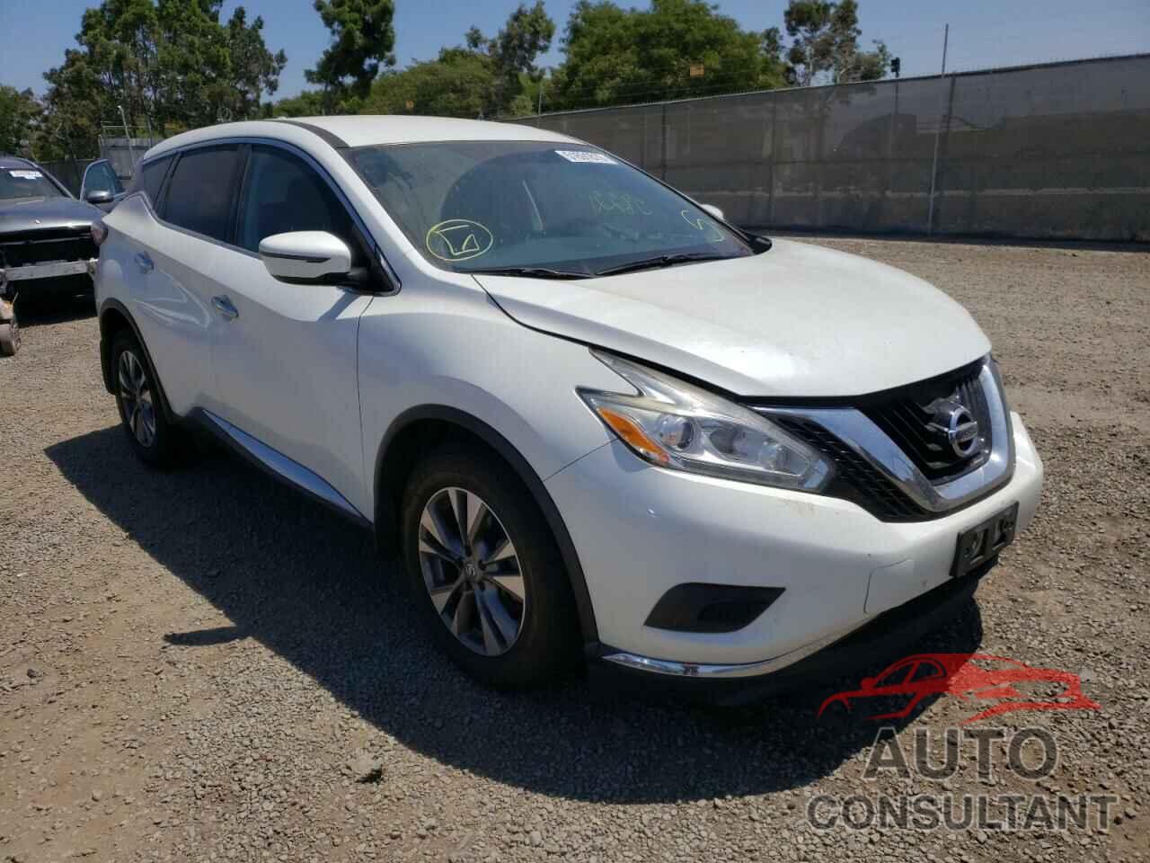 NISSAN MURANO 2016 - 5N1AZ2MG6GN147980