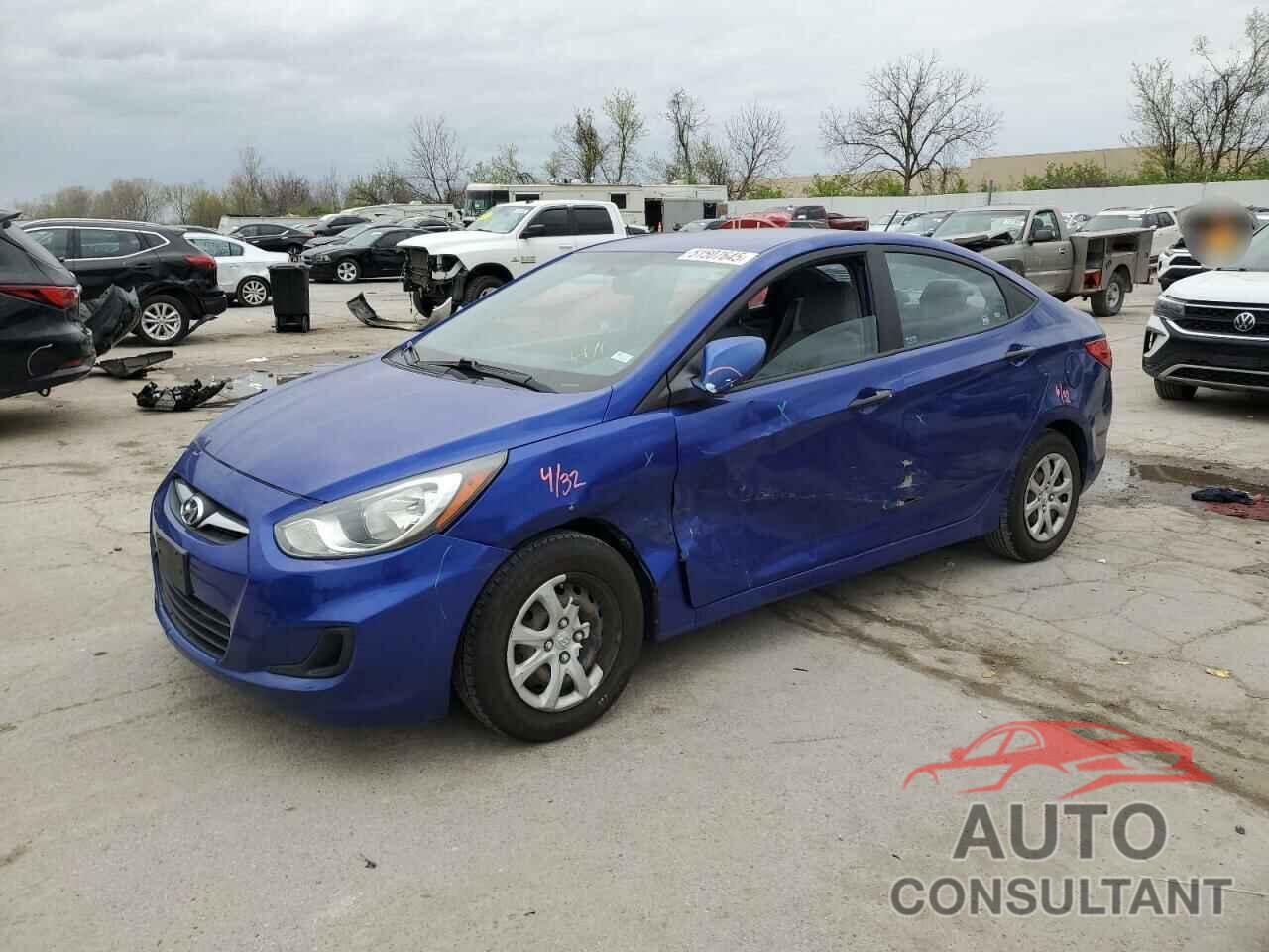 HYUNDAI ACCENT 2012 - KMHCT4AE9CU042665
