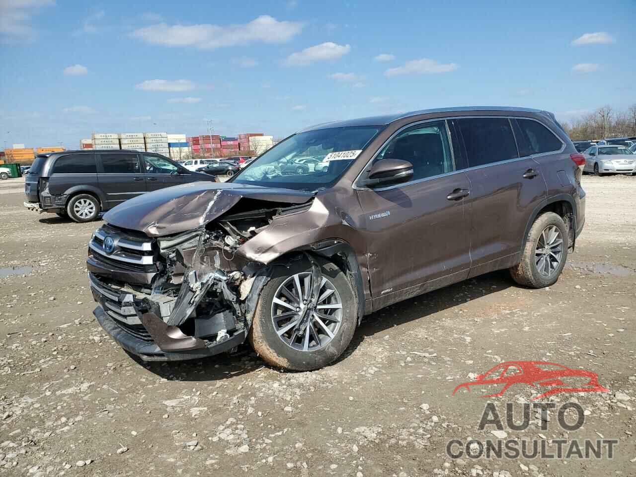 TOYOTA HIGHLANDER 2017 - 5TDJGRFHXHS026292