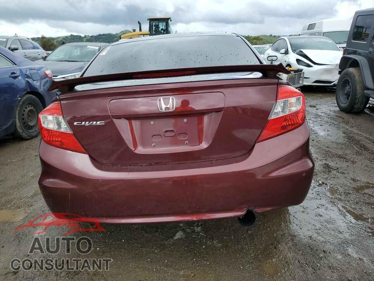 HONDA CIVIC 2012 - 19XFB2F8XCE346128