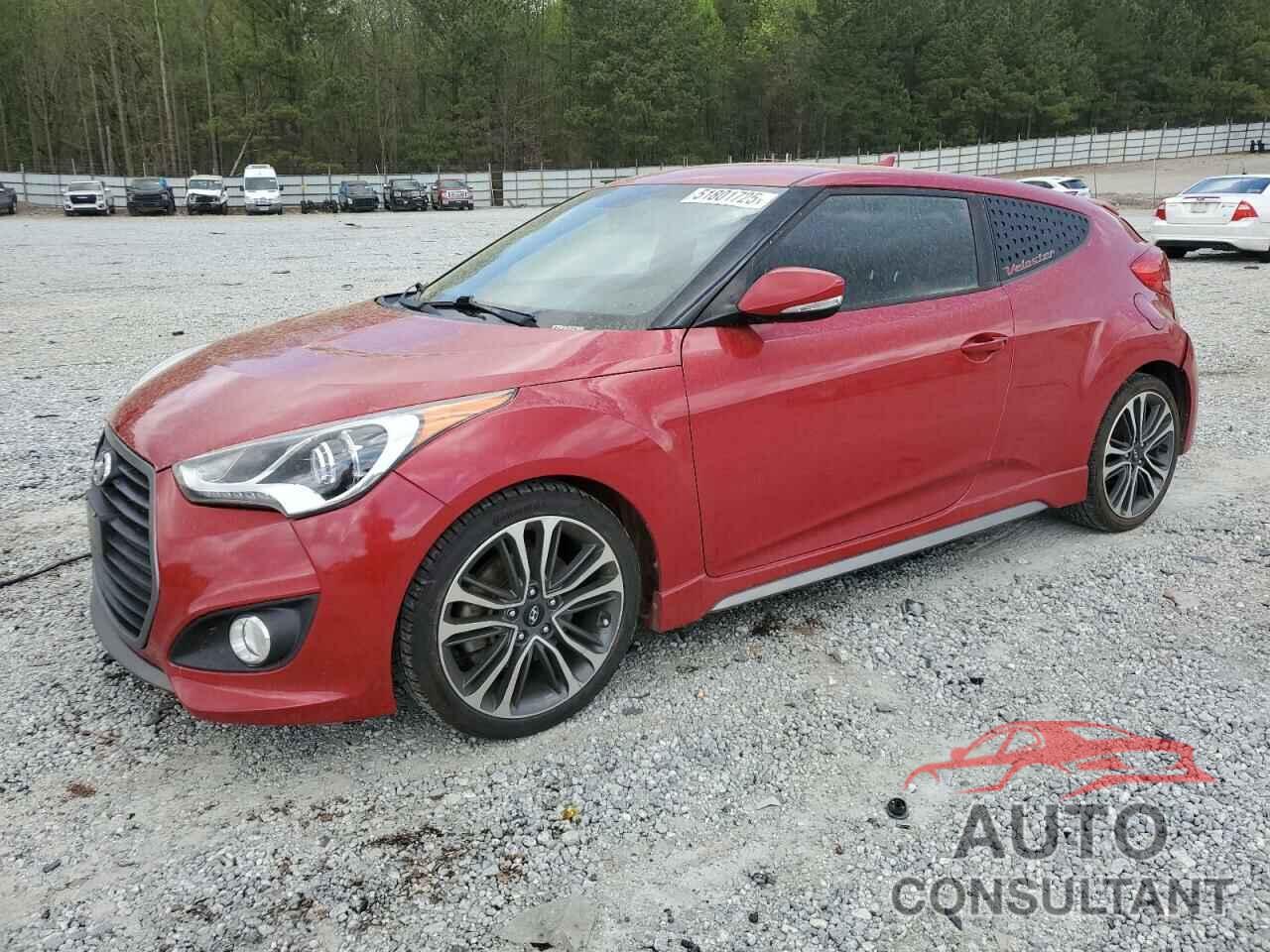 HYUNDAI VELOSTER 2016 - KMHTC6AE6GU303705