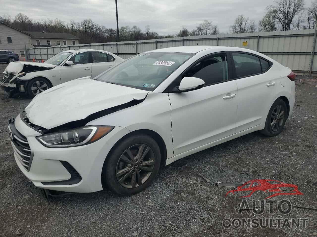 HYUNDAI ELANTRA 2018 - 5NPD84LF5JH318556