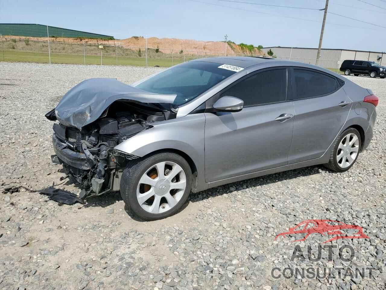 HYUNDAI ELANTRA 2011 - KMHDH4AE5BU150429