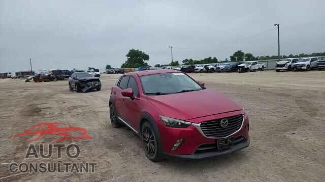 MAZDA CX-3 2016 - JM1DKBD77G0105398