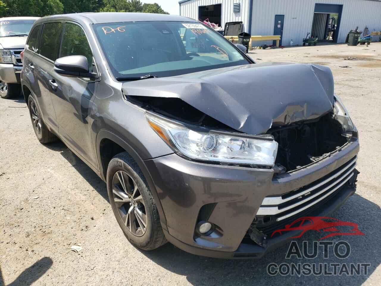 TOYOTA HIGHLANDER 2017 - 5TDZZRFH5HS190644
