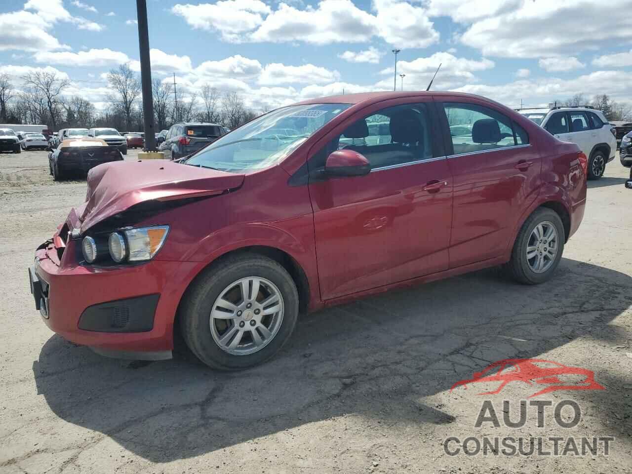 CHEVROLET SONIC 2012 - 1G1JD5SB1C4160396