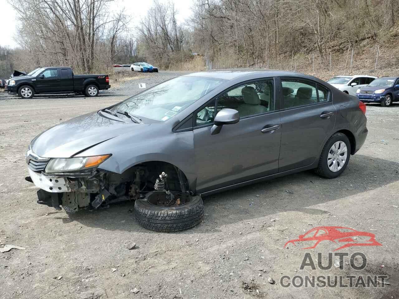 HONDA CIVIC 2012 - 19XFB2F56CE373073
