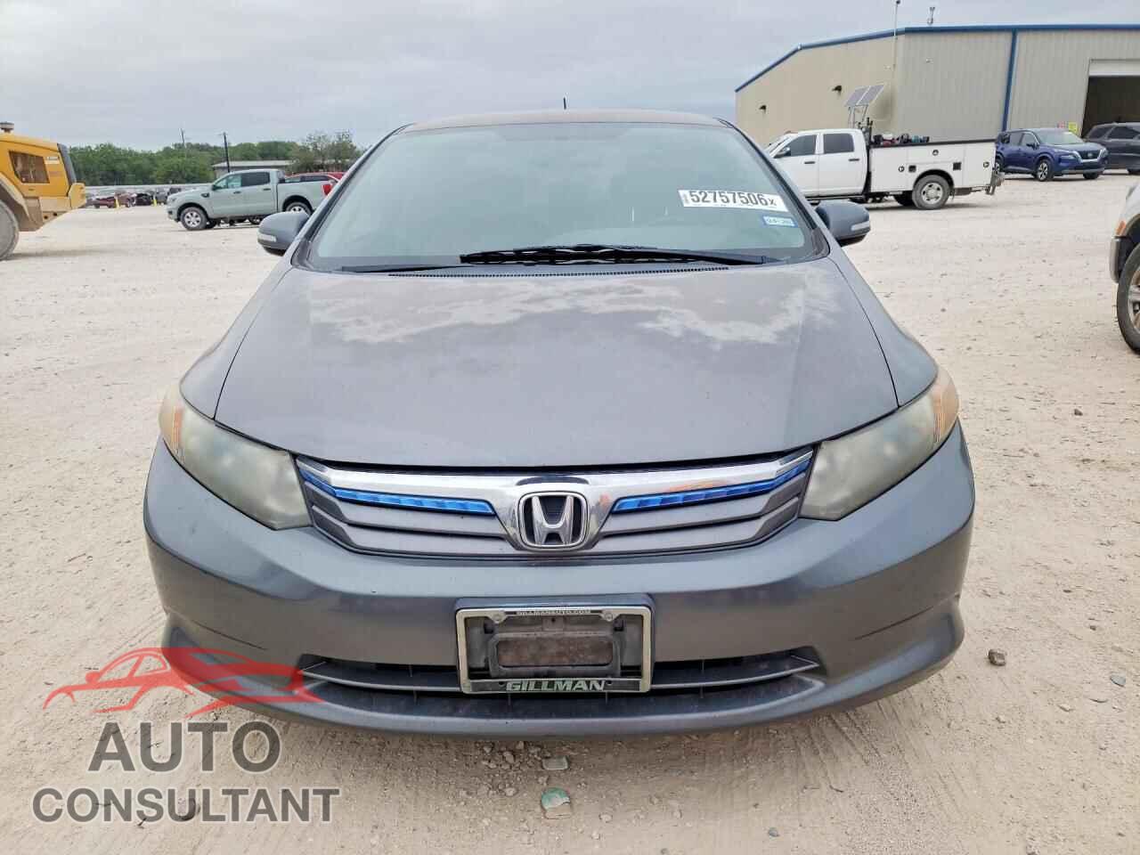 HONDA CIVIC 2012 - JHMFB4F33CS001860