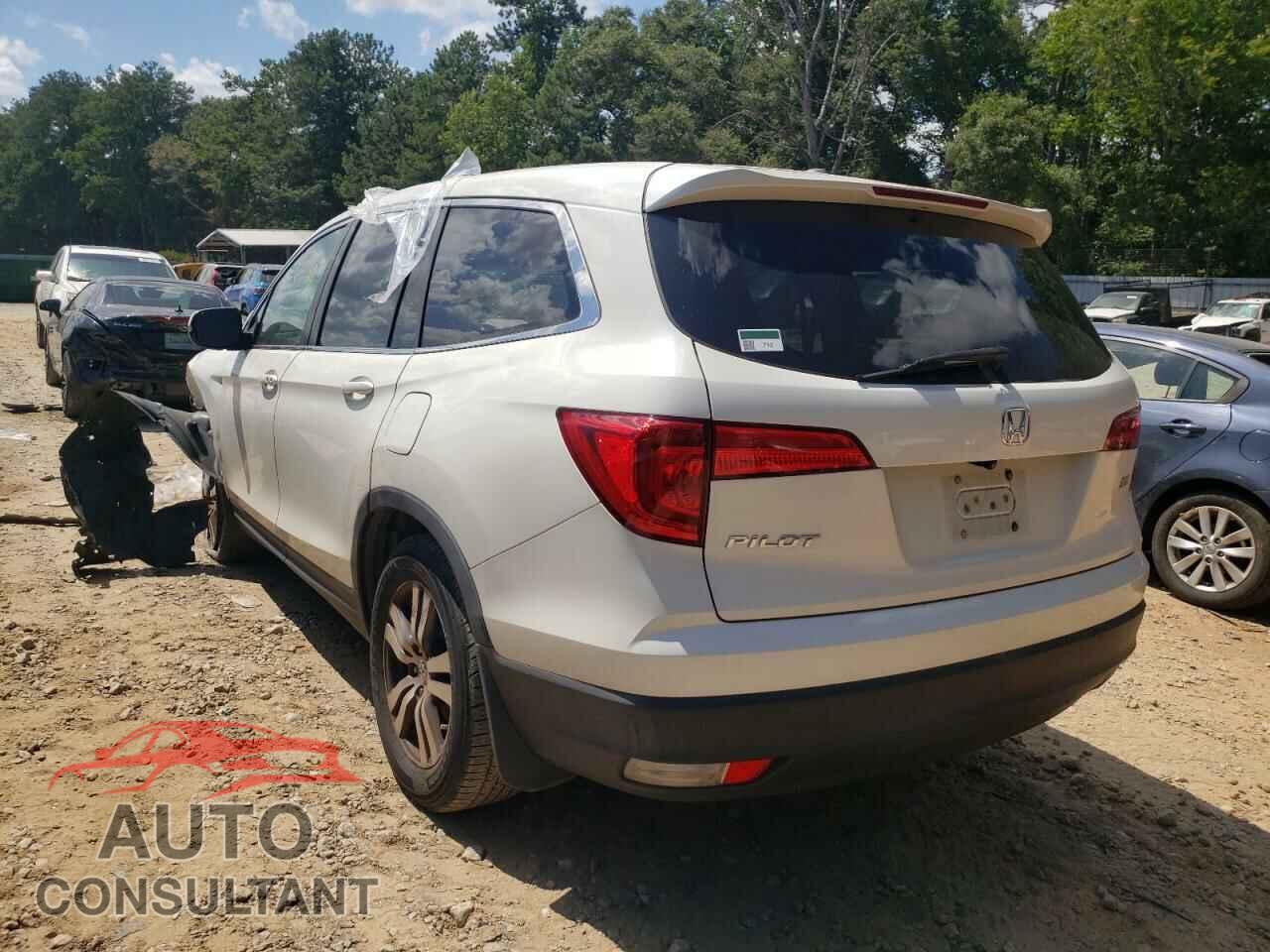 HONDA PILOT 2016 - 5FNYF5H58GB034777