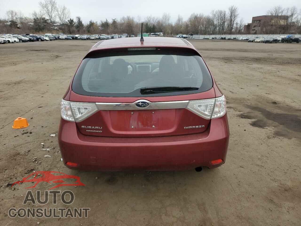 SUBARU IMPREZA 2010 - JF1GH6B67AH815624