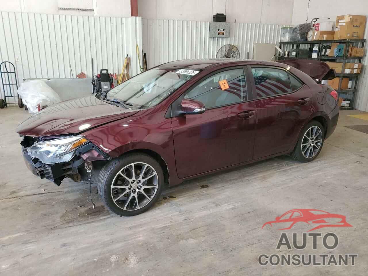 TOYOTA COROLLA 2017 - 5YFBURHE8HP641559