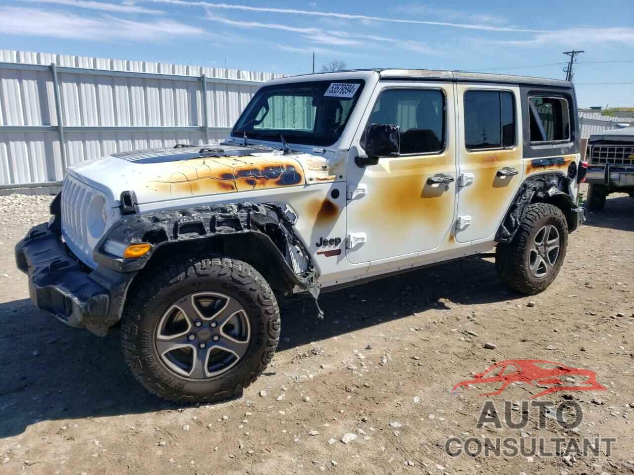JEEP WRANGLER 2021 - 1C4HJXDG4MW858624