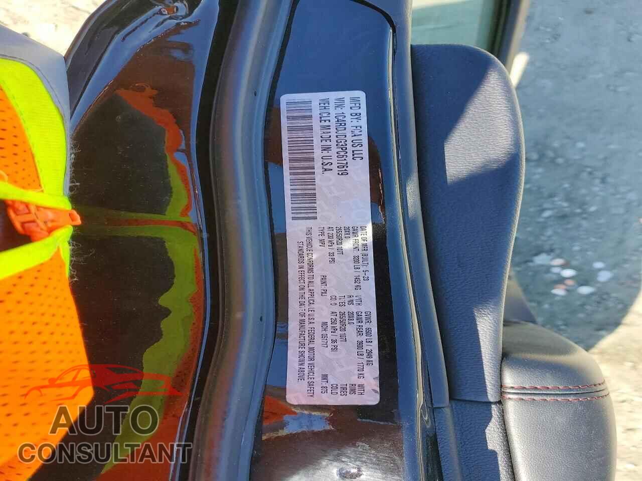 DODGE DURANGO 2023 - 1C4RDJDG3PC617619
