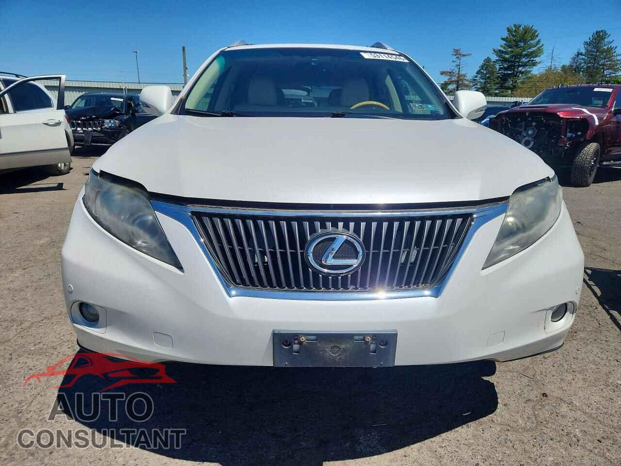 LEXUS RX350 2012 - 2T2BK1BAXCC153697