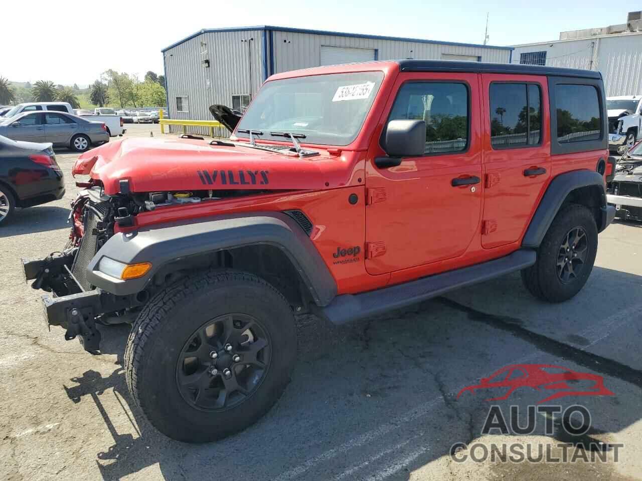 JEEP WRANGLER 2022 - 1C4HJXDGXNW141744