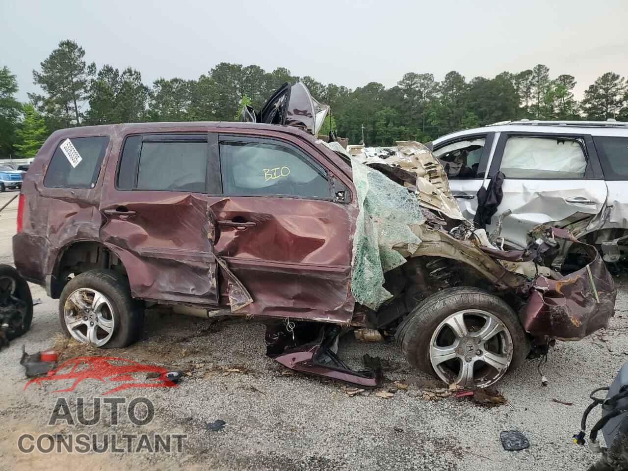 HONDA PILOT 2013 - 5FNYF3H59DB036313