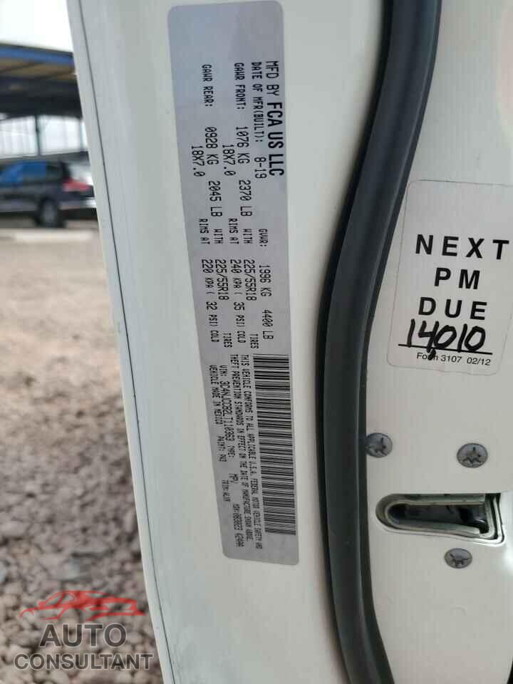 JEEP COMPASS 2020 - 3C4NJCCB2LT110363