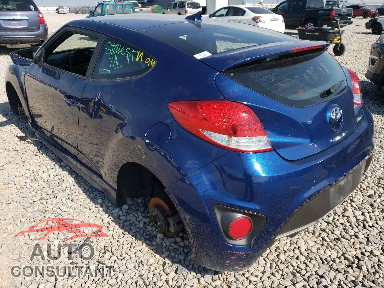 HYUNDAI VELOSTER 2017 - KMHTC6AE2HU312774