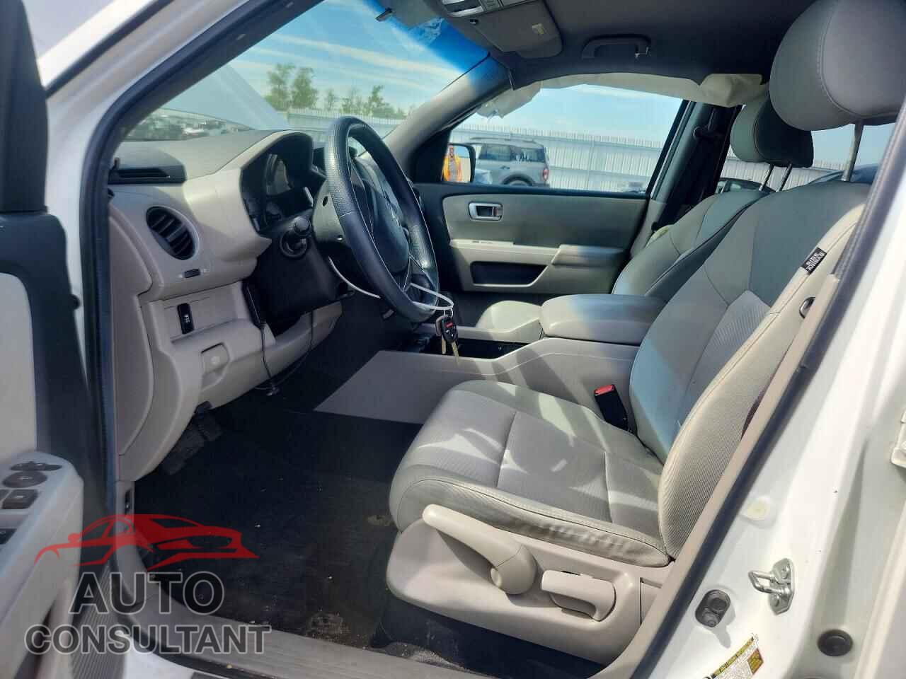 HONDA PILOT 2012 - 5FNYF4H20CB082641