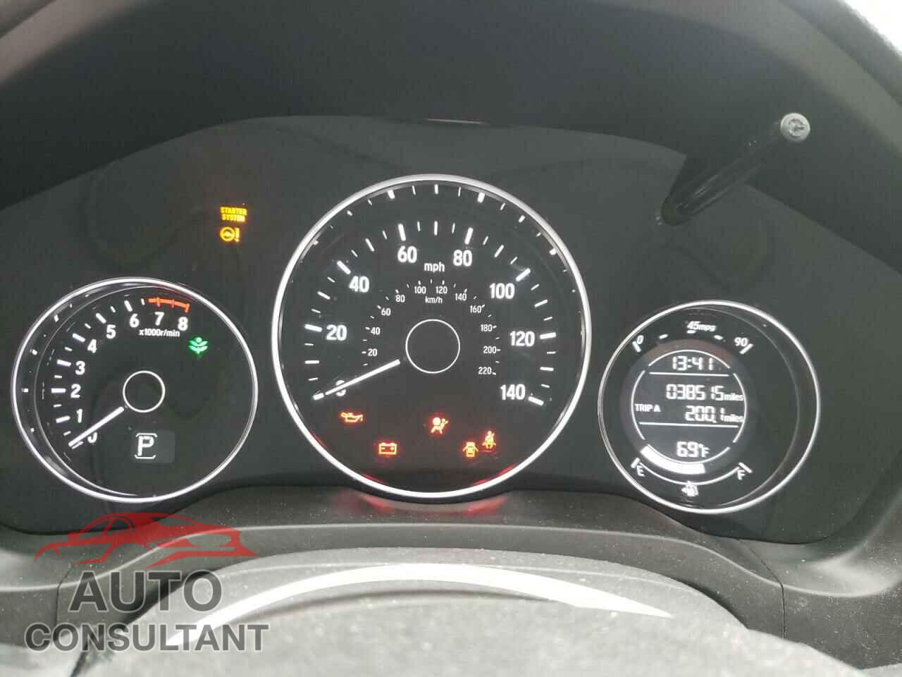 HONDA HR-V 2017 - 3CZRU5H58HM710498