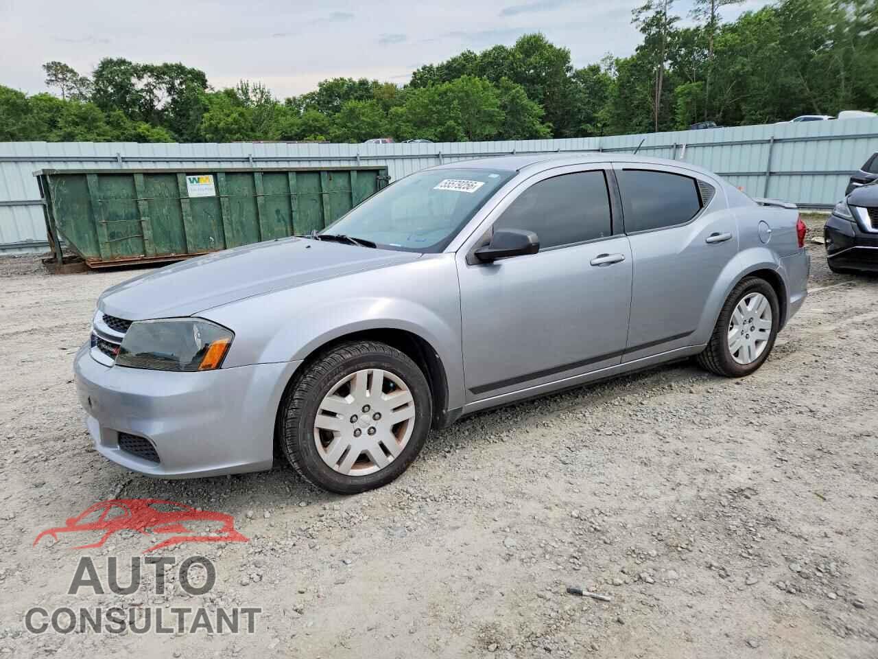 DODGE AVENGER 2013 - 1C3CDZAB9DN677325