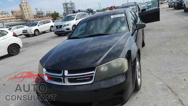 DODGE AVENGER 2013 - 1C3CDZAB7DN657655