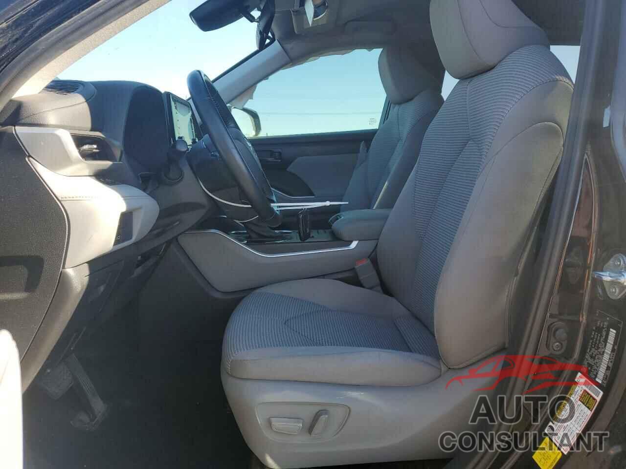 TOYOTA HIGHLANDER 2021 - 5TDBBRCH4MS523629