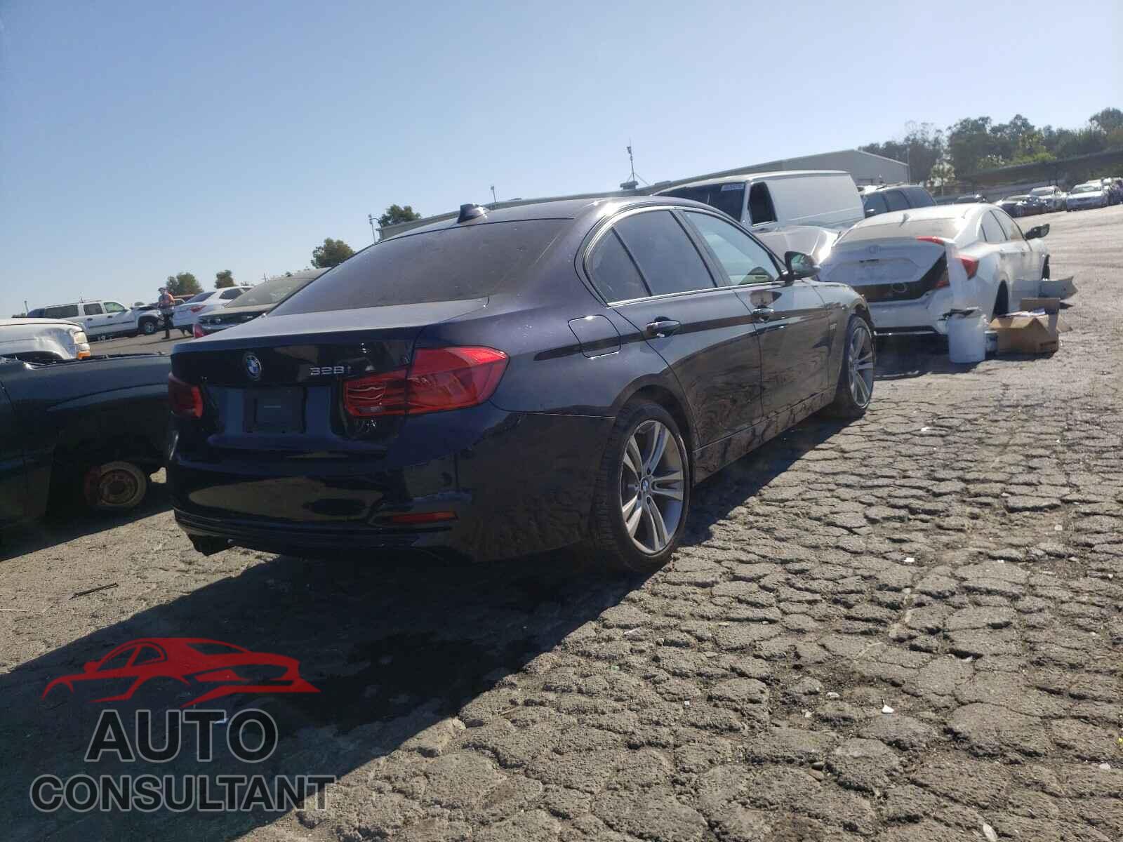 BMW 3 SERIES 2016 - WBA8E9G5XGNT44875