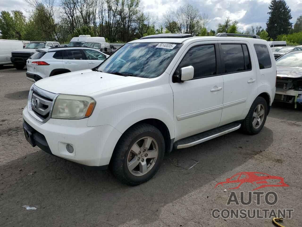 HONDA PILOT 2010 - 5FNYF3H66AB015536