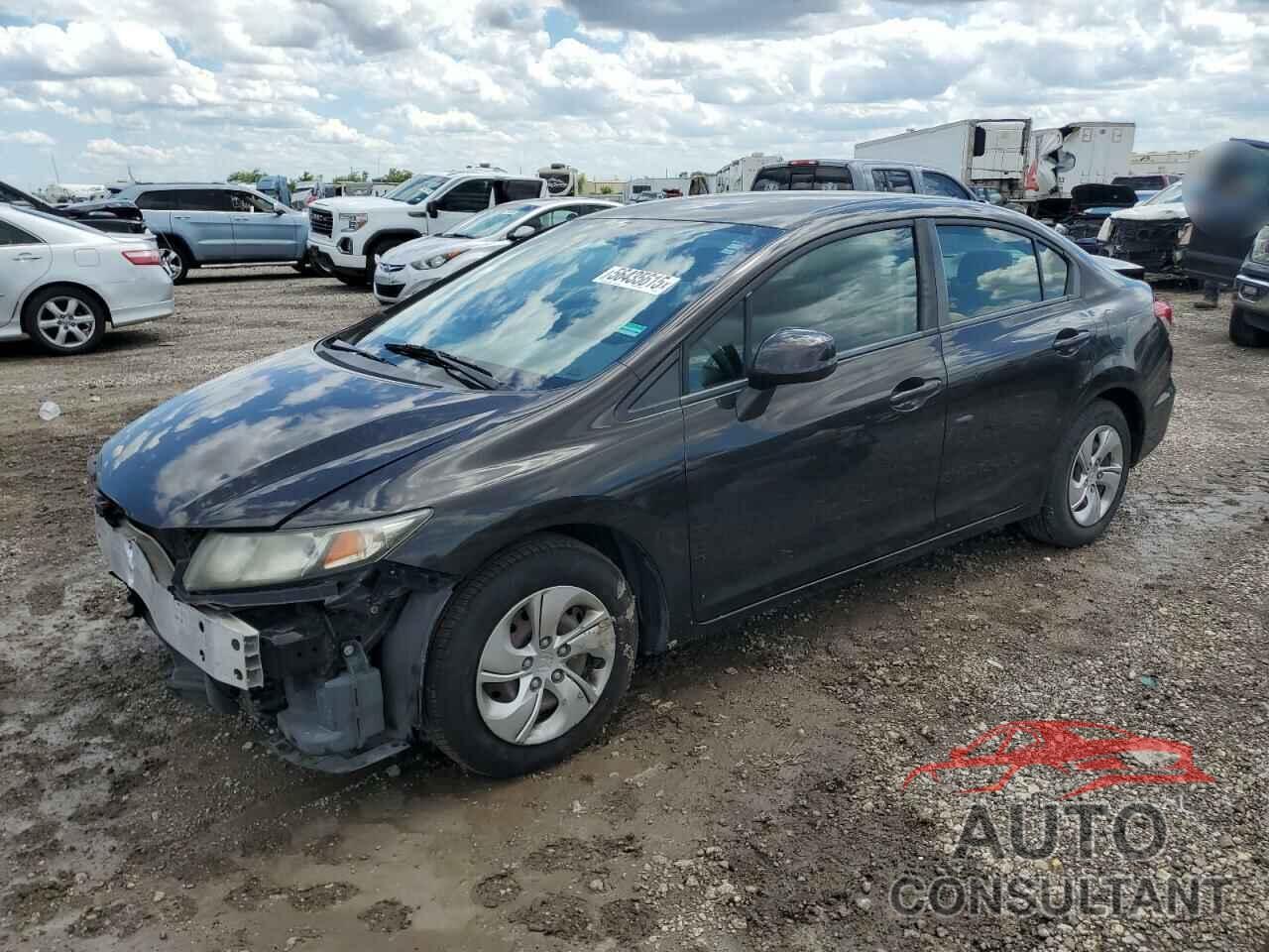 HONDA CIVIC 2013 - 2HGFB2F56DH585866