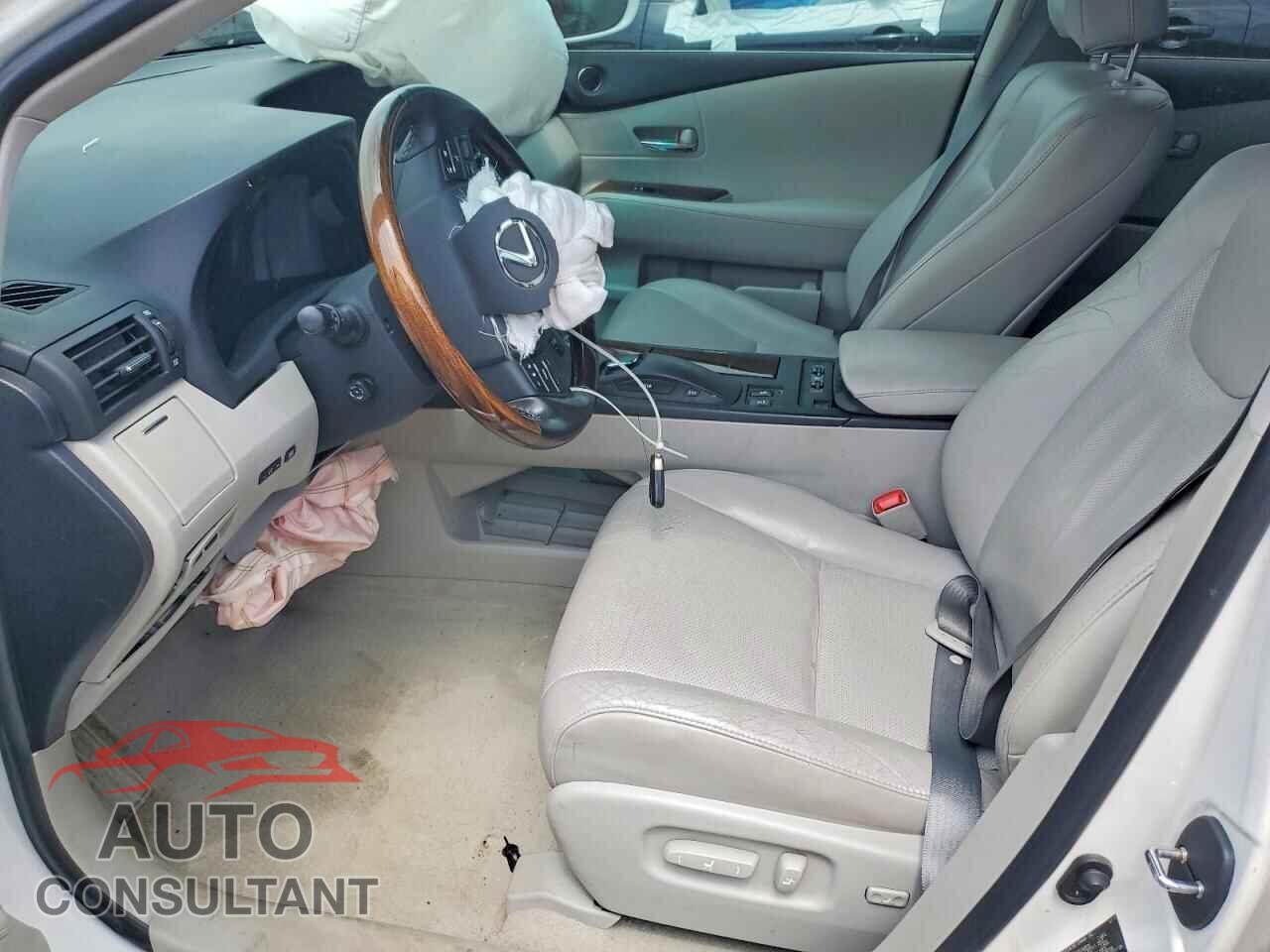 LEXUS RX350 2012 - 2T2BK1BA2CC138255