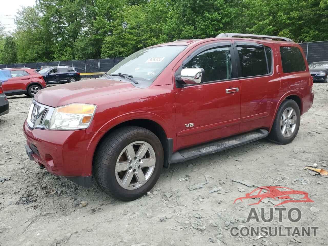 NISSAN ARMADA 2009 - 5N1AA08C49N608101