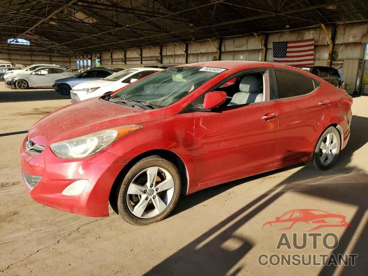 HYUNDAI ELANTRA 2013 - KMHDH4AE6DU936503