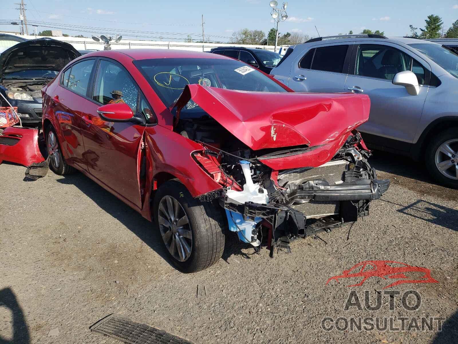 KIA FORTE 2016 - KNAFX4A60G5462004
