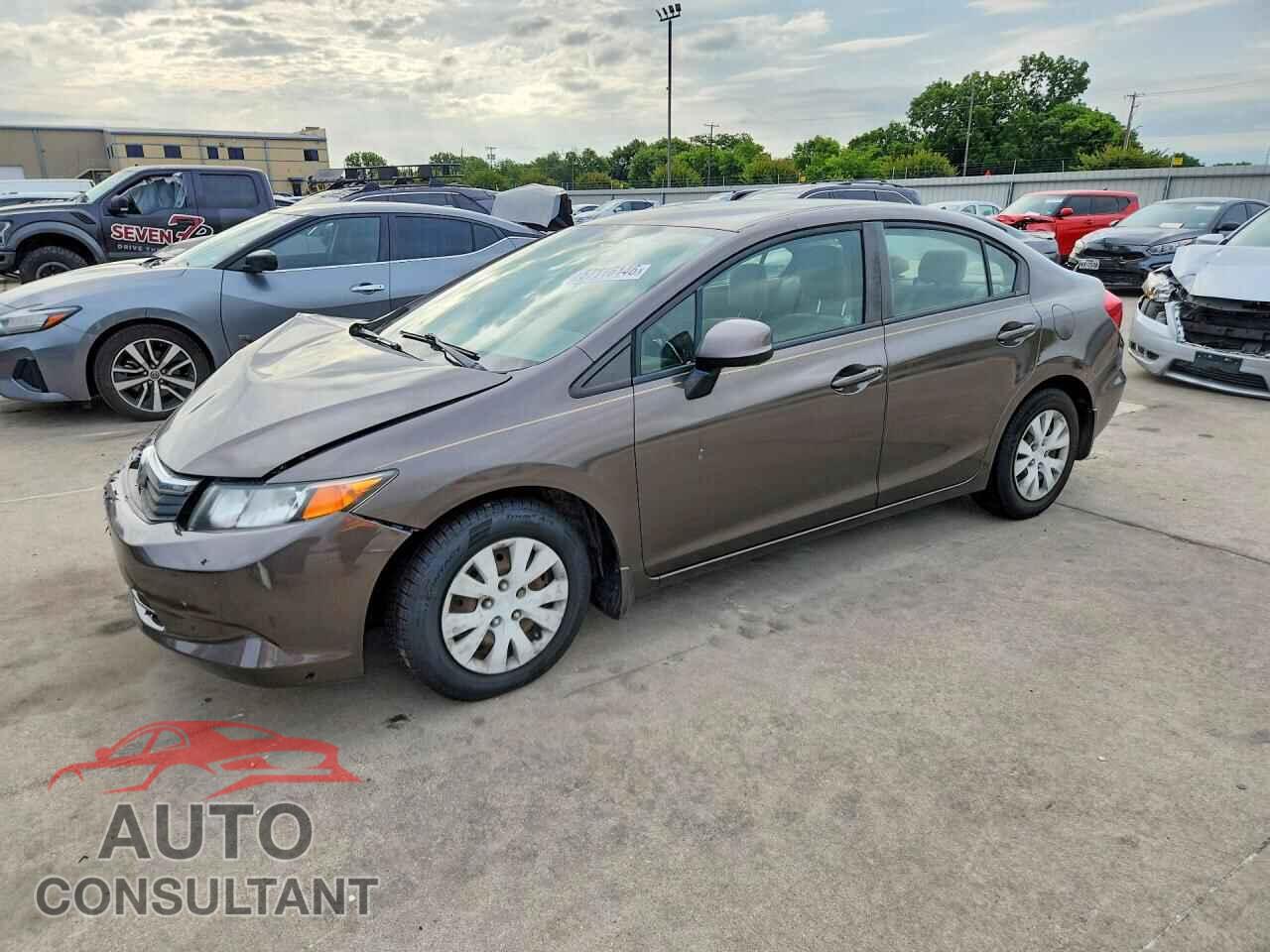 HONDA CIVIC 2012 - JHMFB2F51CS001636