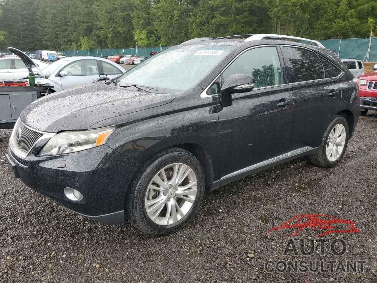 LEXUS RX450 2011 - JTJBC1BAXB2418436