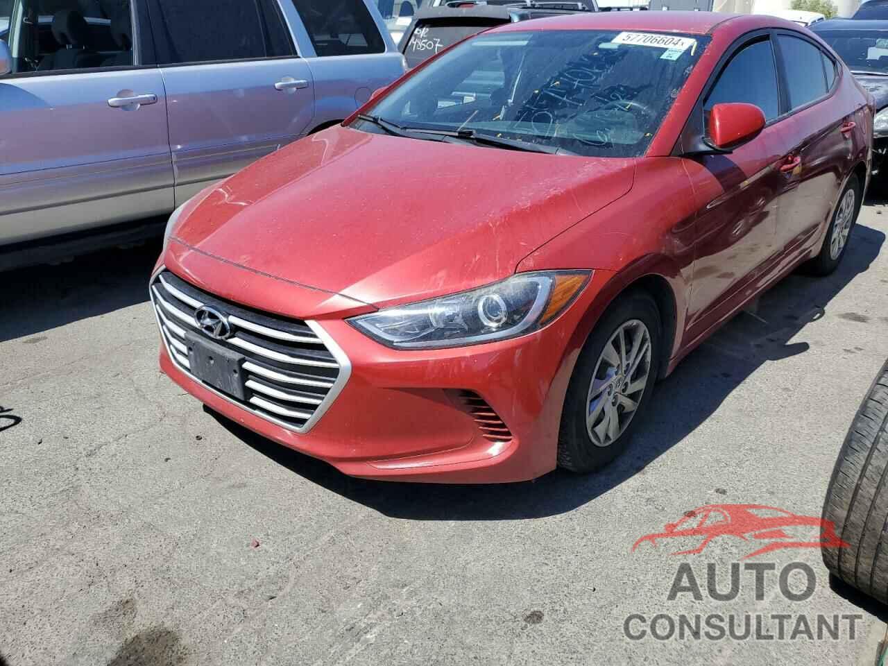 HYUNDAI ELANTRA 2017 - 5NPD74LF3HH182702